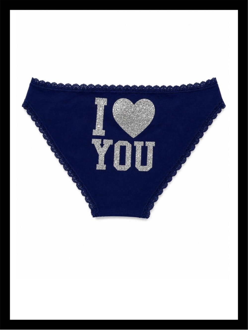 “💕ⓅⒾⓃⓀ ⓋⓈ Y2K/RARE/HTF  “I 🩶 YOU” Extra Low Rise Bikini Panties ✨NWT✨💕